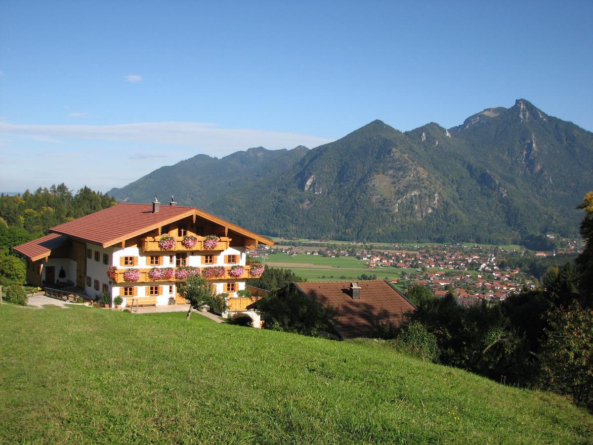 Hacher Josef - Bergpanorama Ferienwohnungen | Chiemgau Karte Marquartstein Buitenkant foto